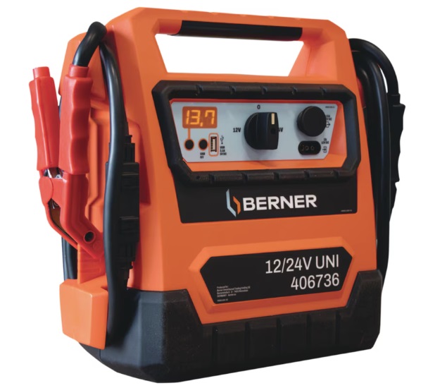 ŠTARTovací Booster 12/24V Univerzálny Nový Berner