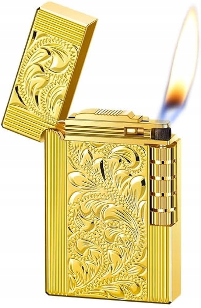 ZAPALNICZKA GAZOWO ŻAROWA BRUDNE ZŁOTO