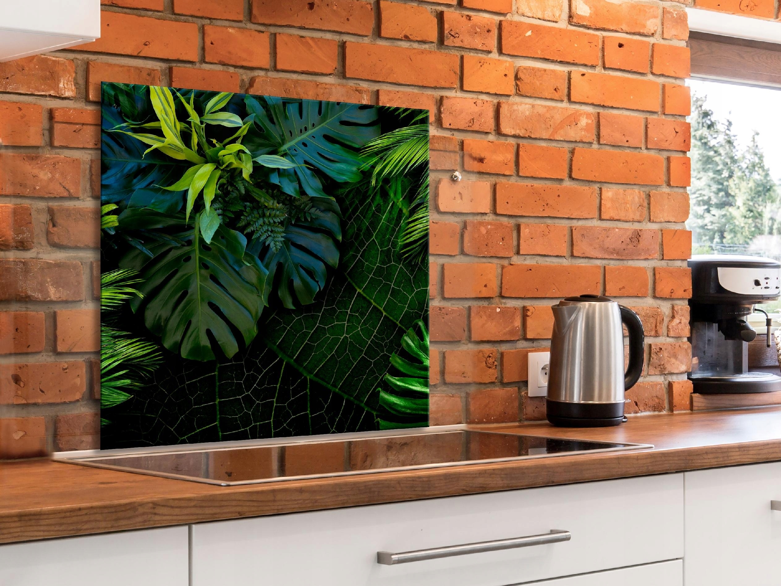 Skleněný Kuchyňský Panel 80x80 b-C-0559-aq-a
