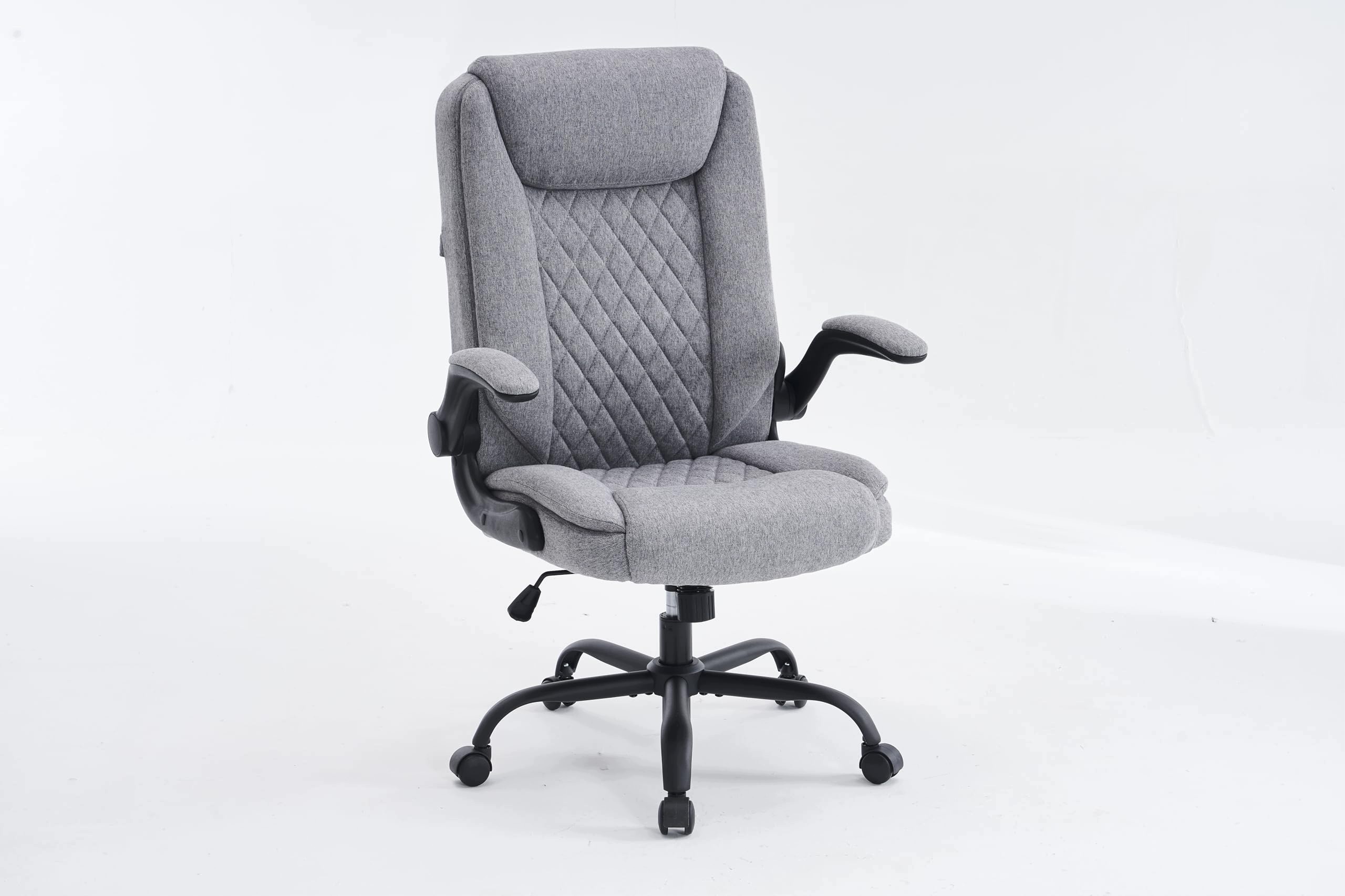 Křeslo Castlove Ergonomické Šedé s područkami a nastavitelnou výškou