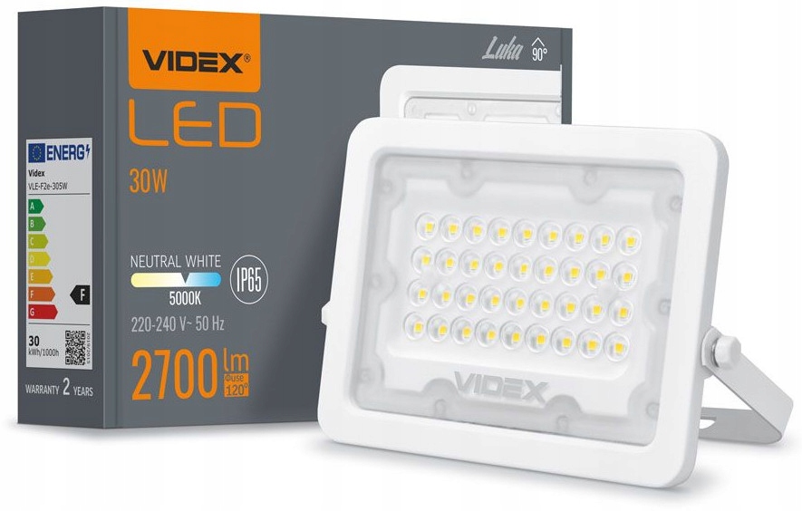

Halogen Lampa Naświetlacz zewnętrzny Led 30W IP65