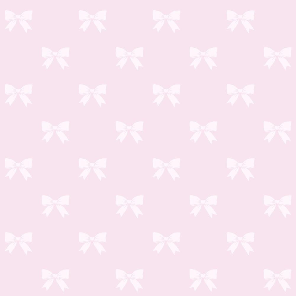 TAPETA RÓŻOWA ORIGIN PRECIOUS KOKARDKI DLA DZIECI