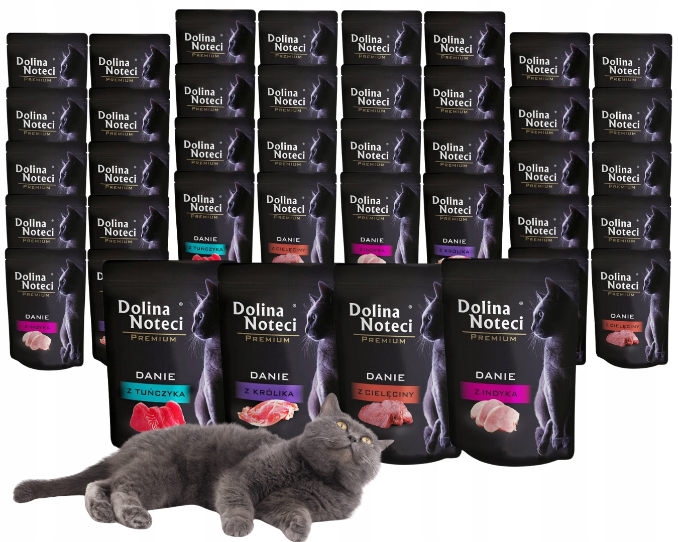 Dolina Noteci Premium mokra karma dla kota MIX Smaków 40x85g