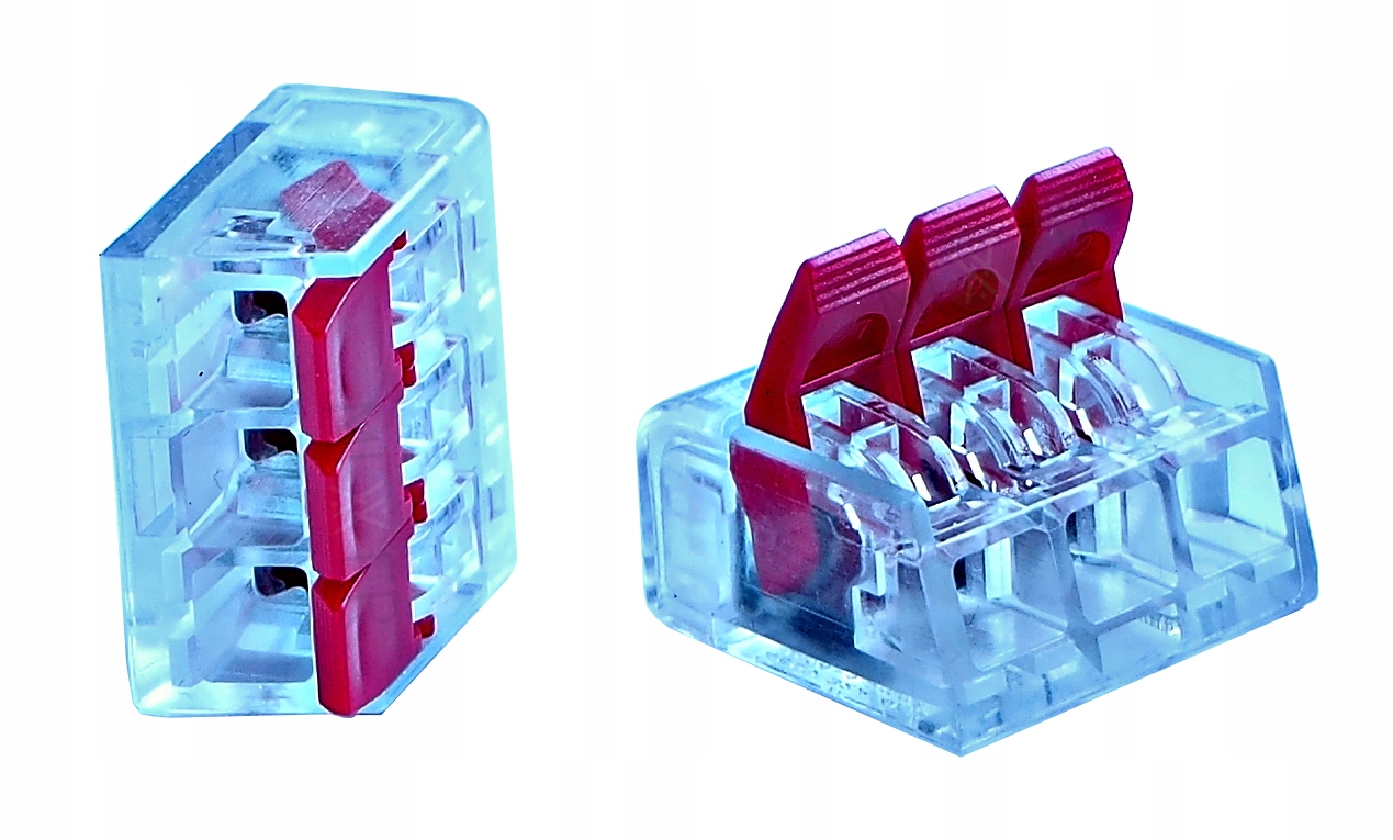 

Szybkozłączka Złączka Elektryczna 3x4mm 32A 10szt