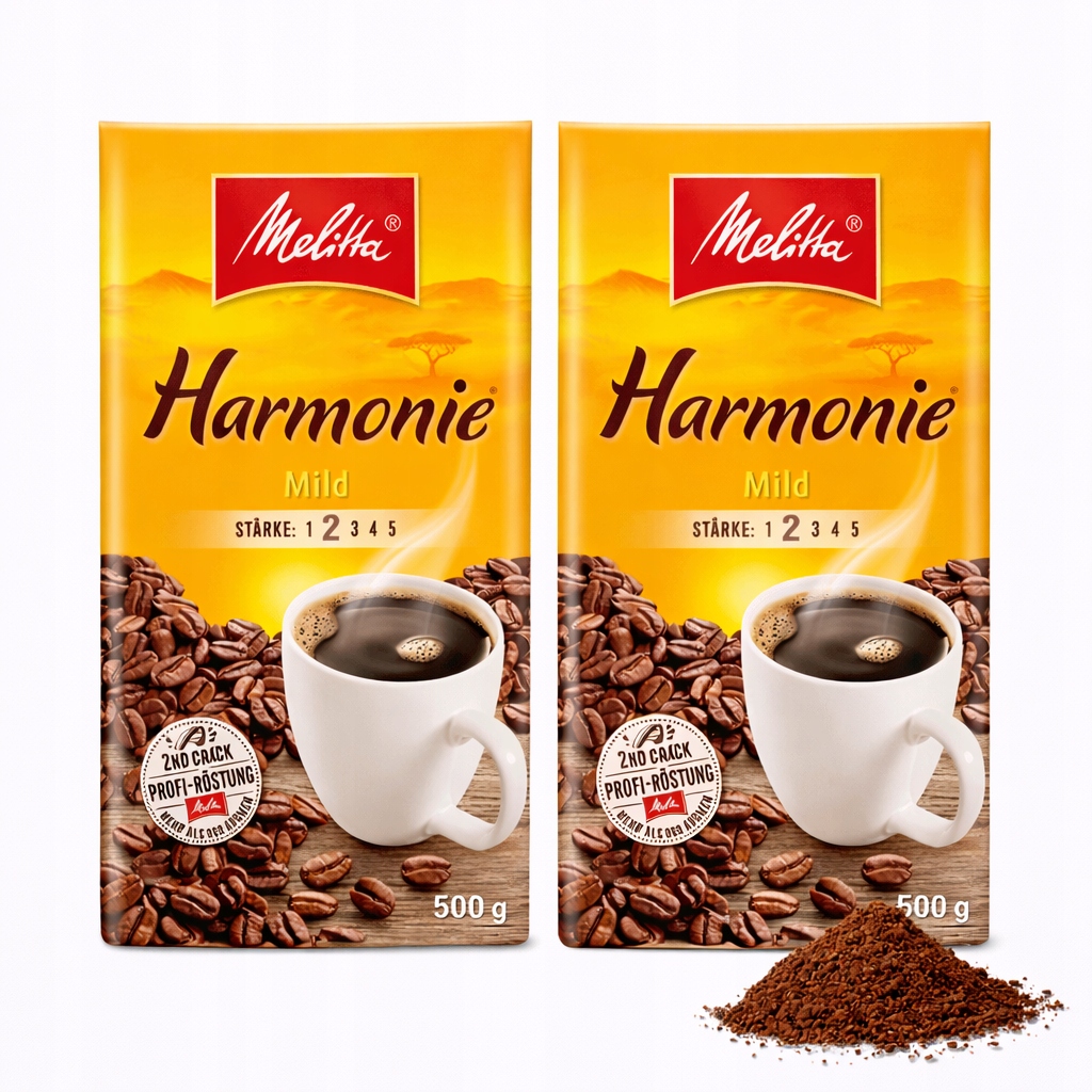 Levně Mletá káva 500 g Melitta Harmonie Mild Jemná