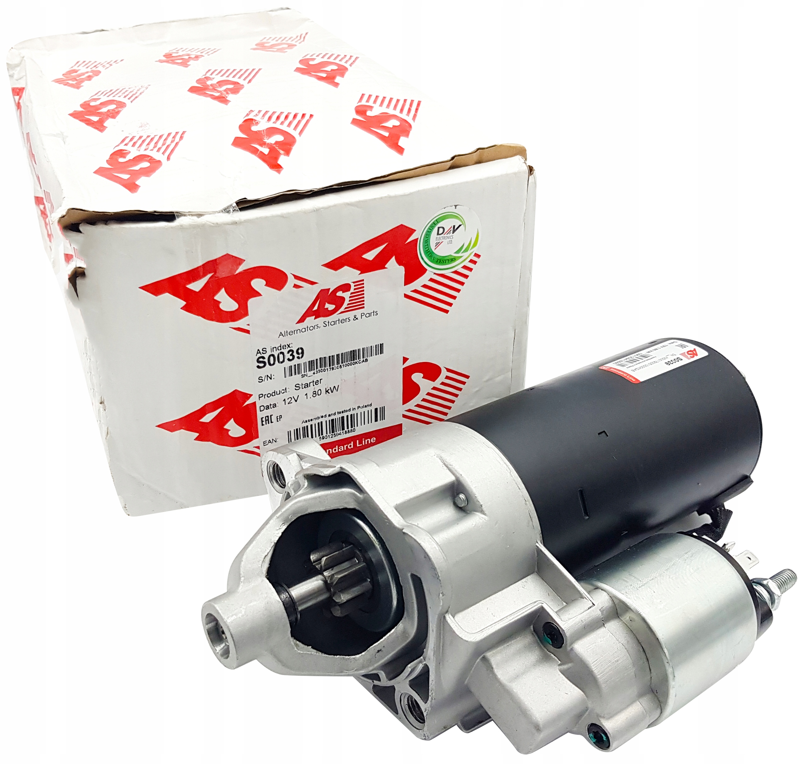 

As-pl Rozrusznik Audi A4 B5 B6 B7 1.9TDI 94-08