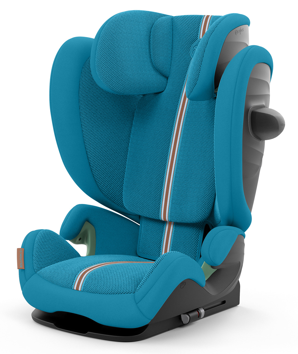Fotelik Cybex Solution G Plus i-Fix 100-150cm ADAC Beach Blue Wysokość produktu 59.5 cm