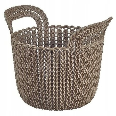 CURVER KOSZYK POJEMNIK 3L ORGANIZER OKRĄGŁY BRĄZ