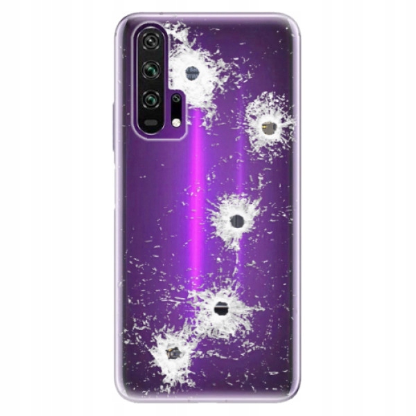 Silikonowe etui iSaprio Gunshots do Honor 20 Pro