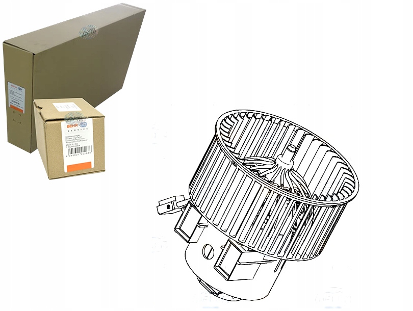 BEHR HELLA SILNIK DMUCHAWY LAND ROVER FREELANDER 2