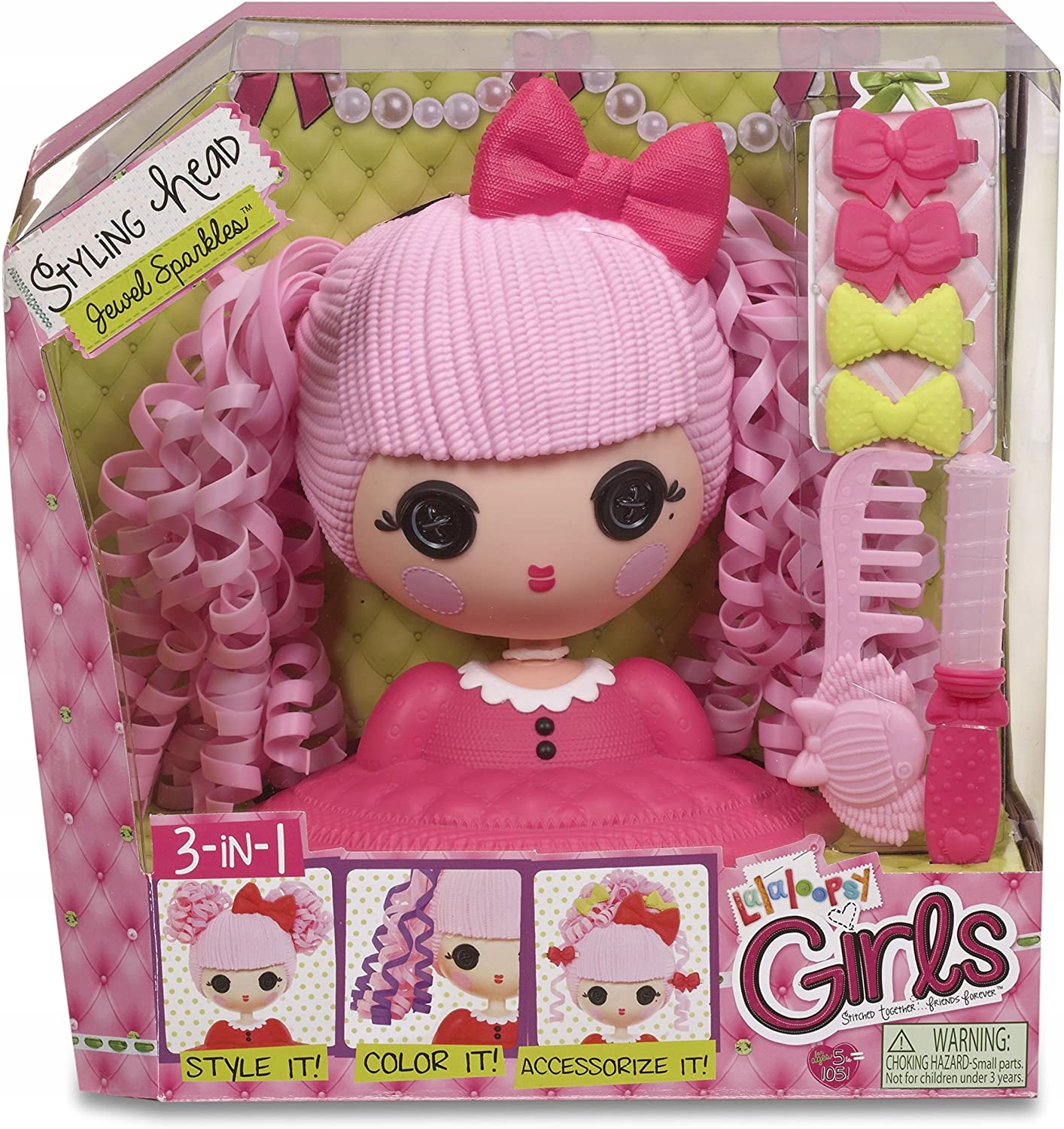 Lalaloopsy Lalka Klejnotka Głowa Do Czesania Stylizacji