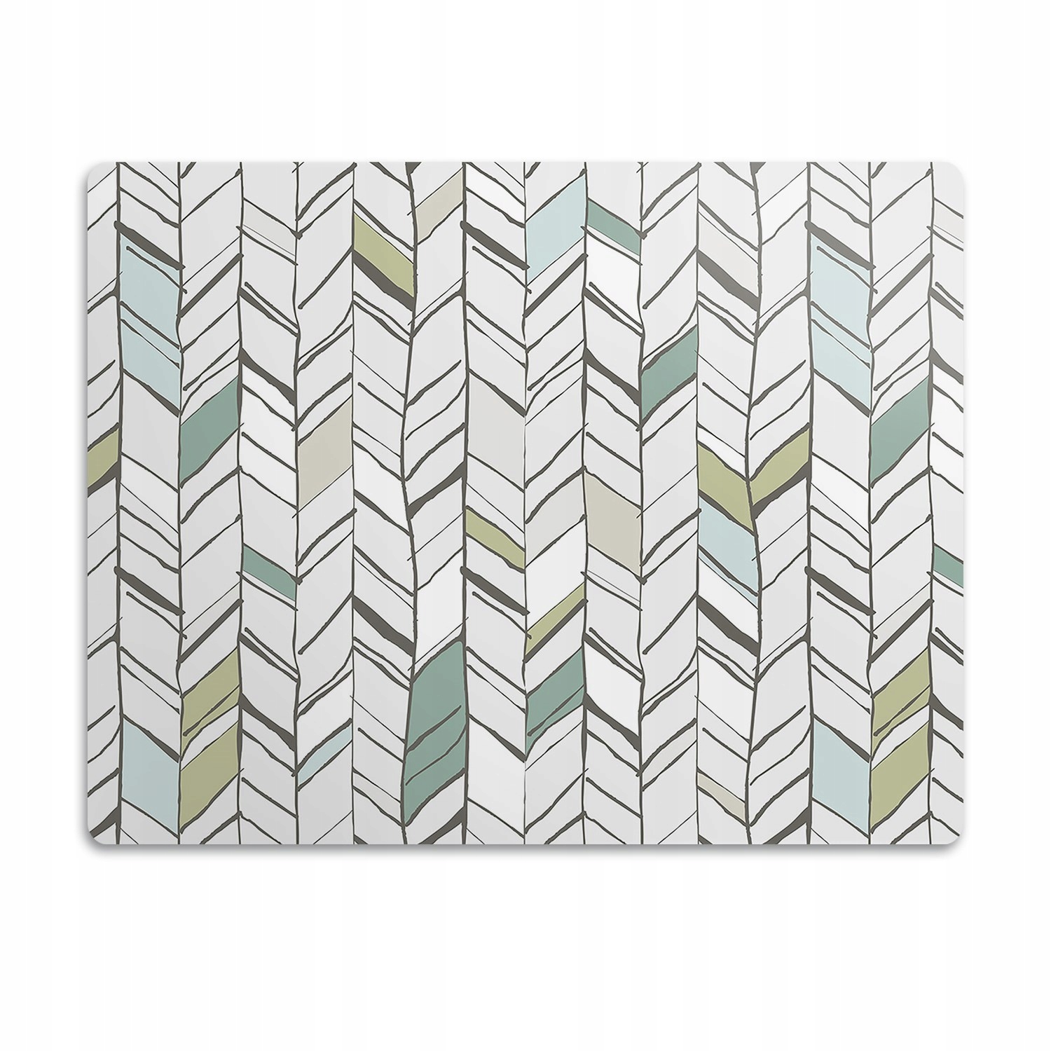 Levně Ochranná podložka pod misky pro psa Jedlová 90x60 cm