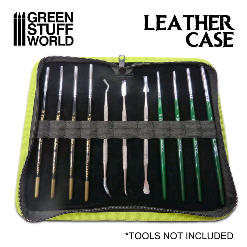 Premium Leather Case for Tools and Brushes Producent Green stuff world