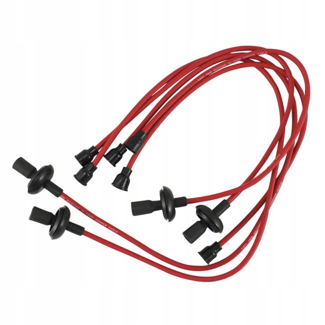 Przewody wysokiego napięcia czerwone 7mm VW GARBUS