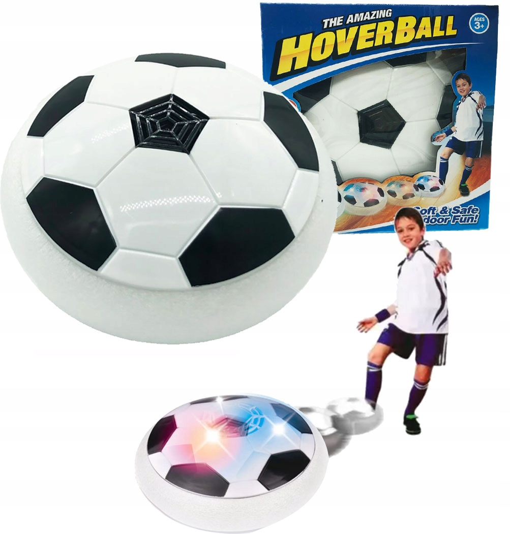 

Piłka Nożna Hoverball Świecąca Led Cymbergaj