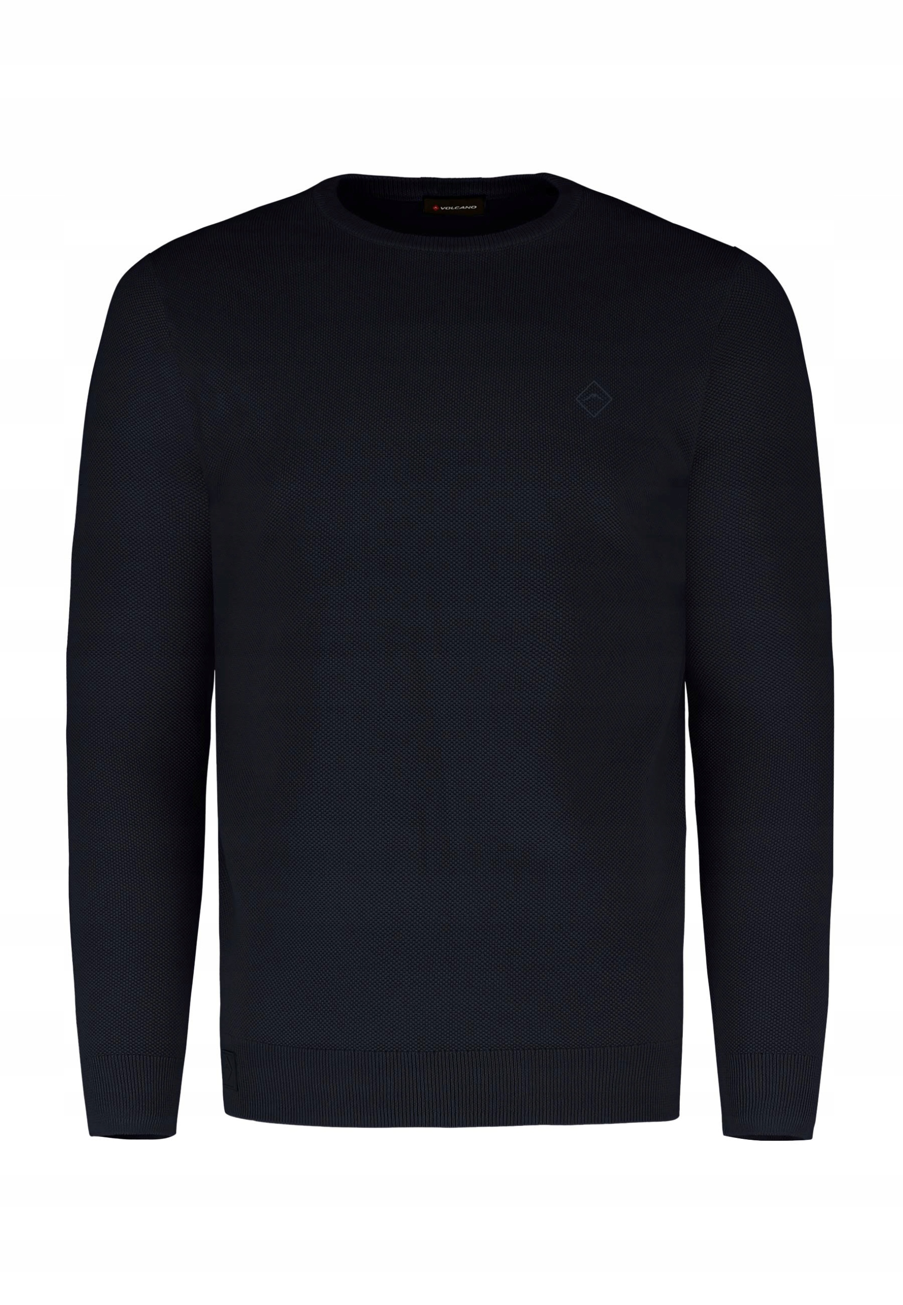 Pánský Bavlněný Svetr Volcano Modrý, S-miko, Velikost XL