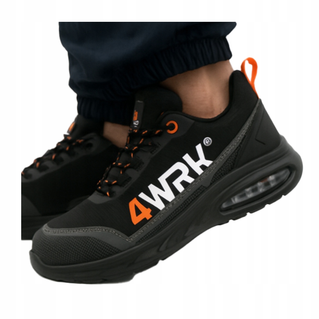 Buty robocze męskie Z PODNOSKIEM PÓŁBUTY BHP lekkie wygodne Podeszwa AIR Rozmiar obuwia 43