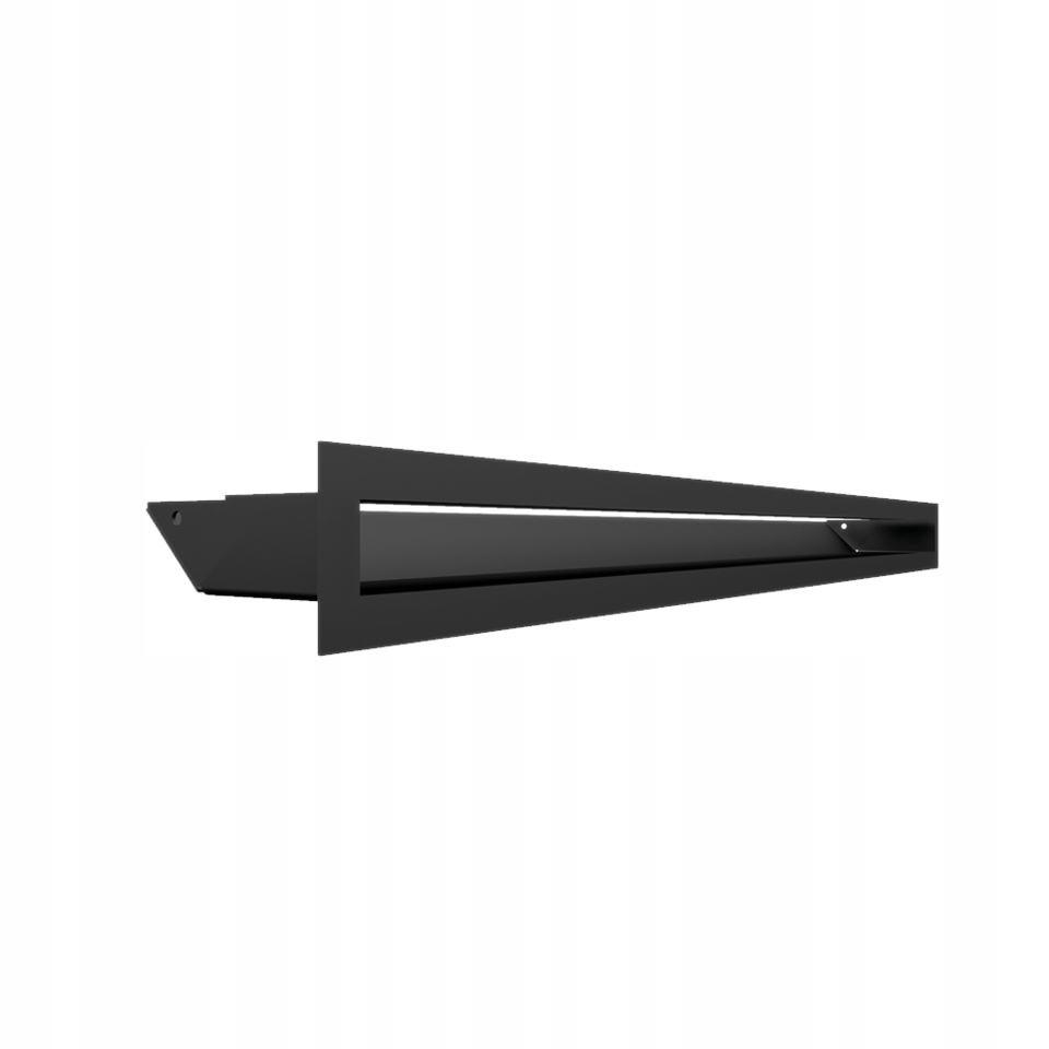 Krbová mřížka Luft 60x800 45s Sf černá 6x80 slim, mělká černá