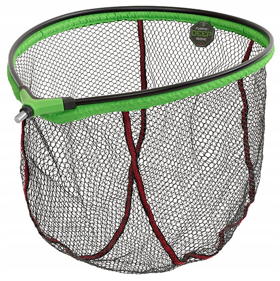 Kosz podbieraka pływający gumowany Delphin Reaxe Floater Deep 60x50cm