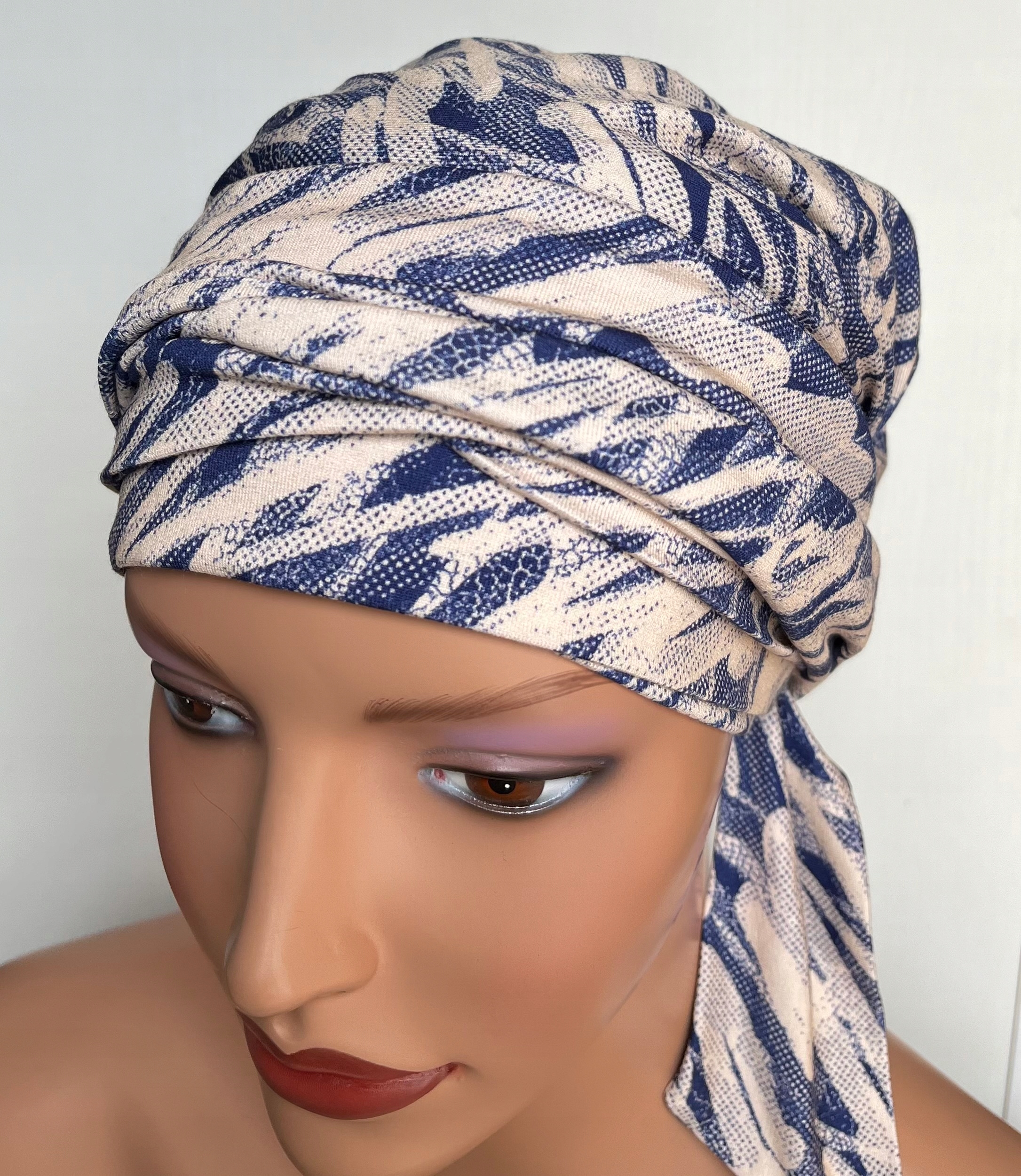 Chusta damska na głowę Lara 362 turban z wiskozy także po chemioterapii EAN (GTIN) 5904533835618