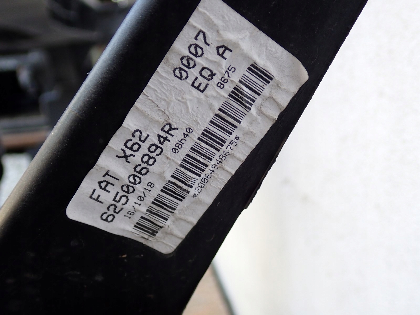 support panel for radiators pillar RENAULT MASTER 3 III 2010- 625006894R