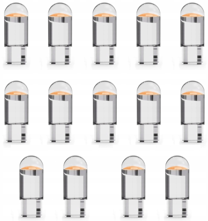 W5W T10 Żarówka Postojówka X14 Żarowki Postojowe Zestaw 14 Sztuk Led Cob