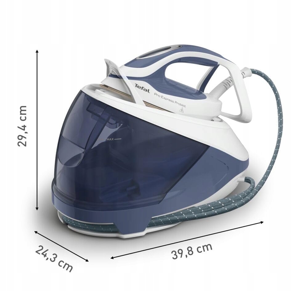 TEFAL GV9225 Pro Express Protect Stacja Parowa 7,6 Bar 550g Min Anti-Kalk — miniatura 9
