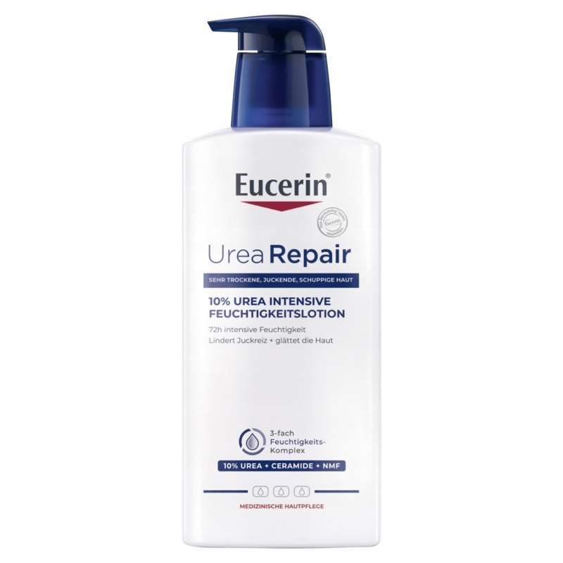 Eucerin Urearepair Plus Emulsja 10% Mocznika 400ML Nawilżająca Skórę Suchą