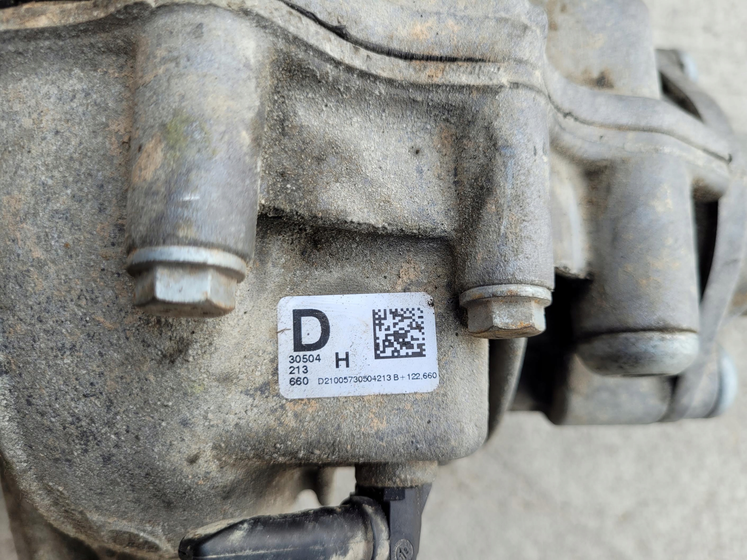 differential front front VW TOUAREG II 2 7P 3.0 TDI