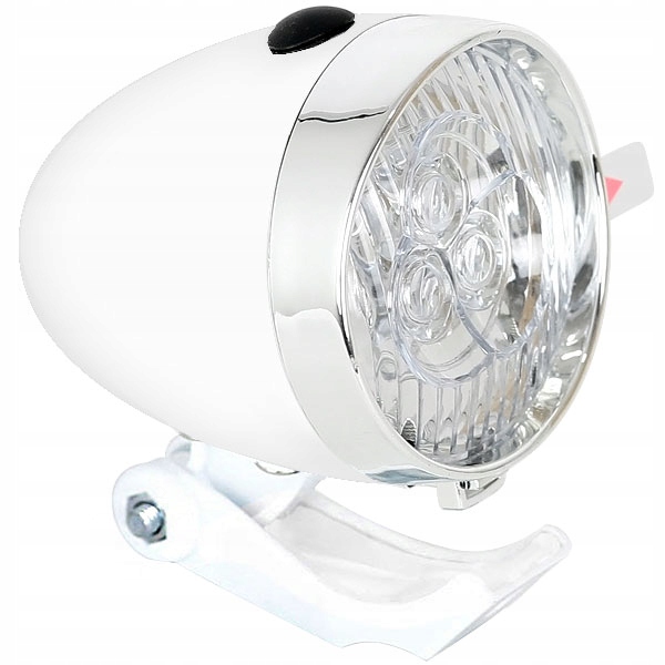 

Lampa Rowerowa Na Rower Led Baterie Retro Chrom