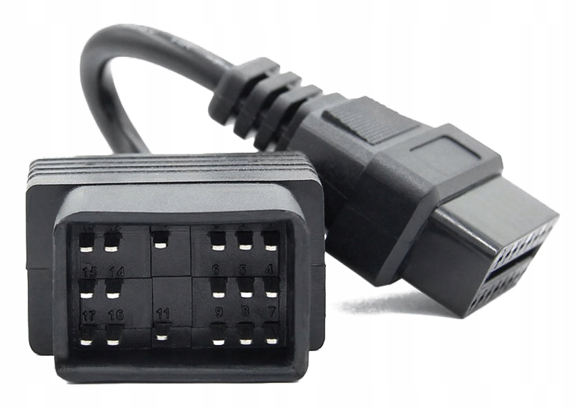 KABEL ADAPTER Przejściówka Toyota 17 PIN - OBD2