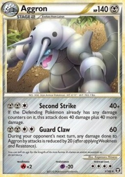 Pokemon Tcg Aggron - Niska cena na Allegro