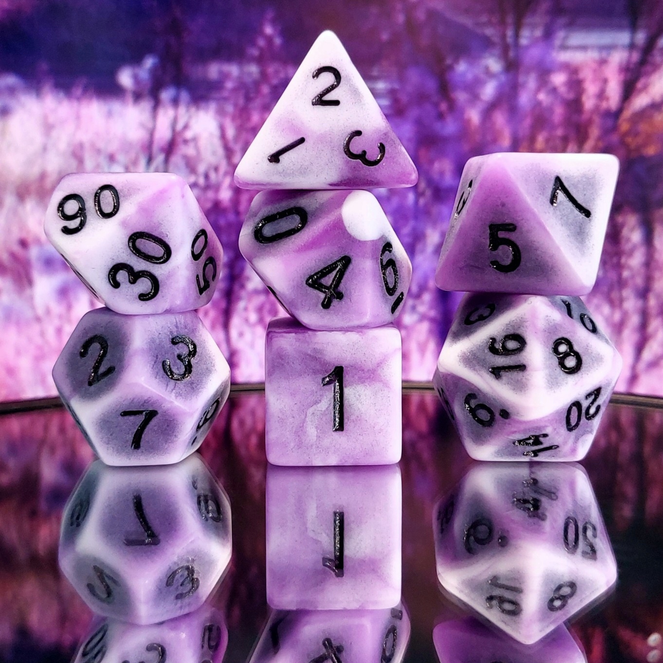 STARE KOŚCI KARCZMARZA ZESTAW 7 KOŚCI KOSTEK RPG Producent RGFK