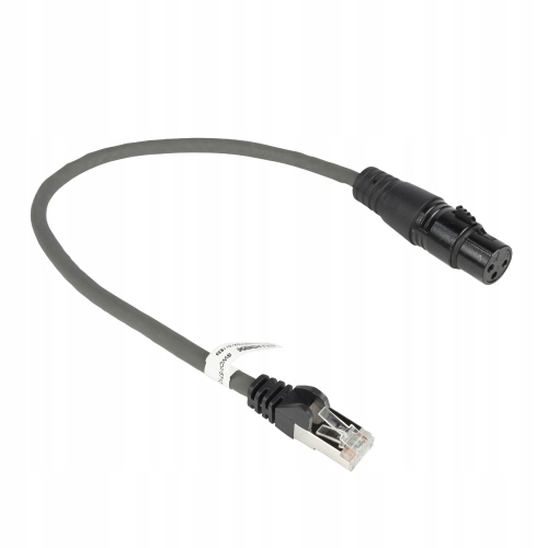 

Xlr 3pin gn RJ45 wt 0.3m kabel digital DMX Sweex