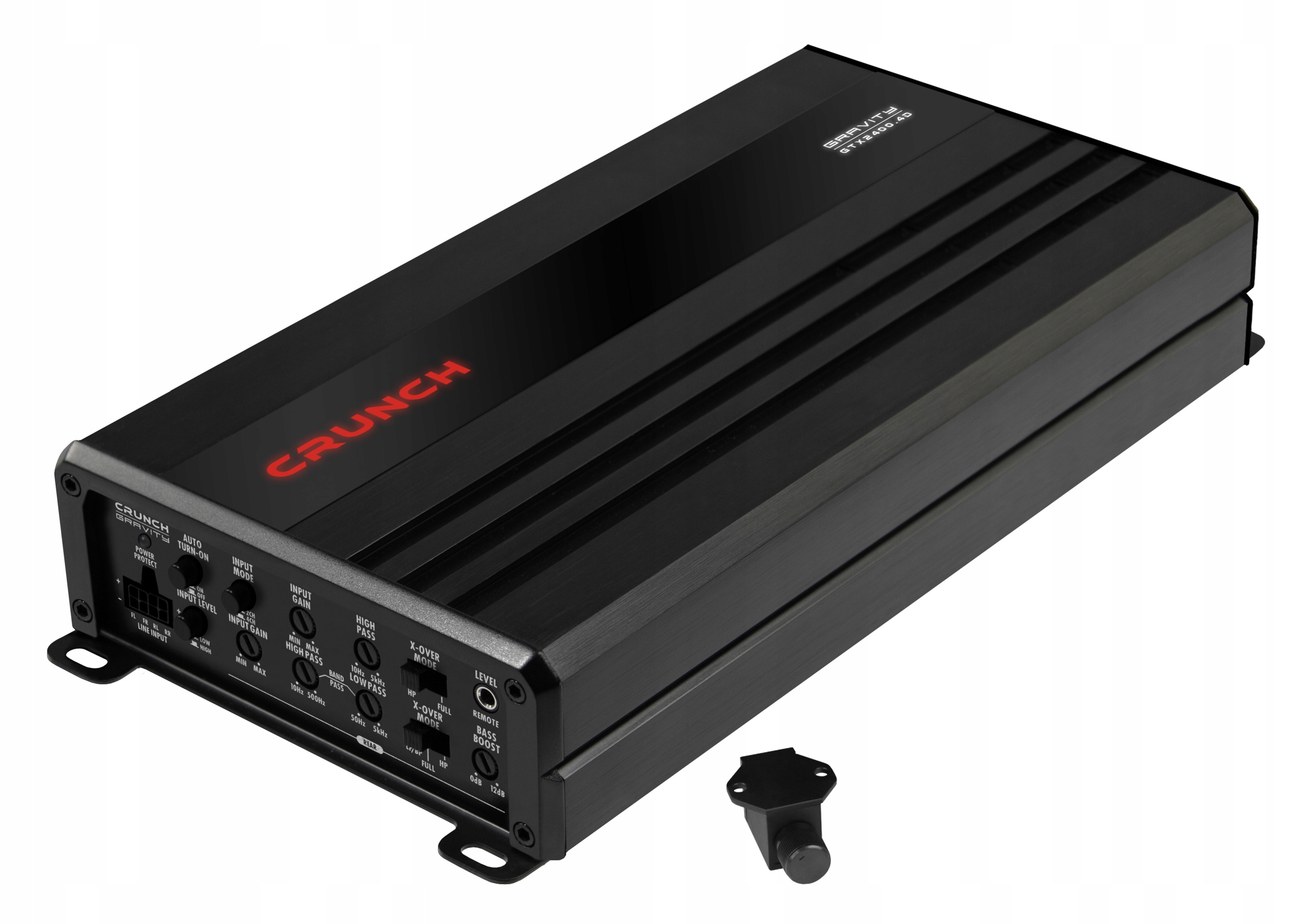 Crunch GTX2400.4D – automobilový zosilňovač 4 kanály triedy D ovládač