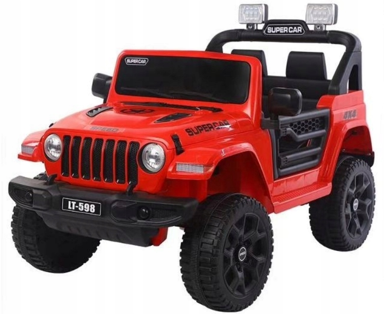 Pojazd auto elektryczne dla dziecka Jeep Supercar LT-598 4X4 12V 7Ah
