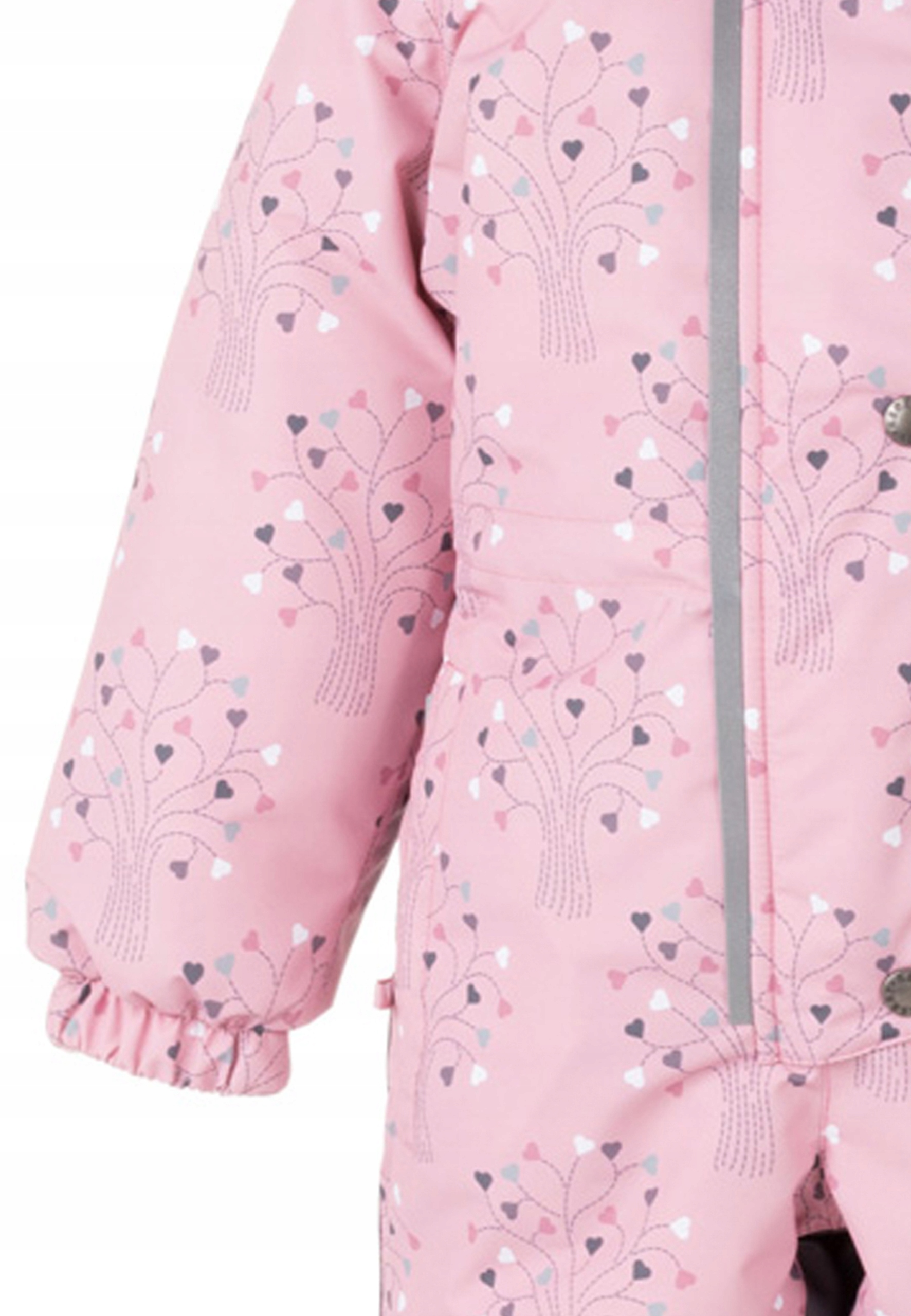 Kombinezon JULIET w kolorze jasnoróżowym z wzorem, r. 104 Płeć dziewczynki