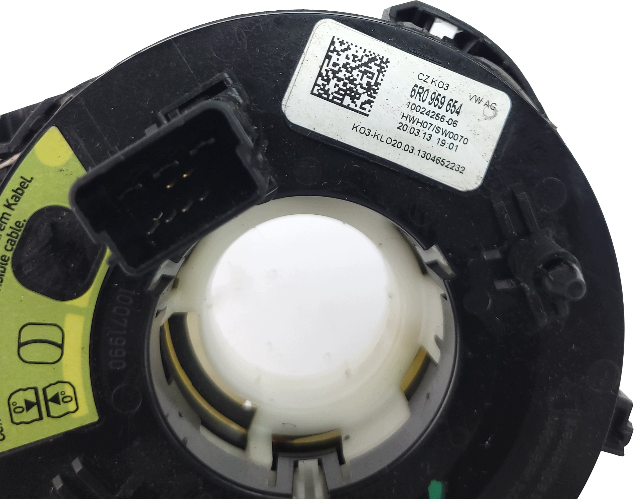 VW T6 POLO 6R ring airbag sensor angle steering ESP 6R0959654