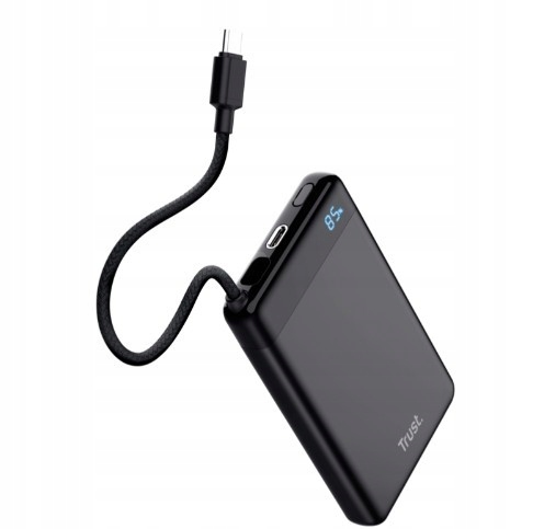 Powerbank Trust Fiera 10000 mAh 20W Czarny