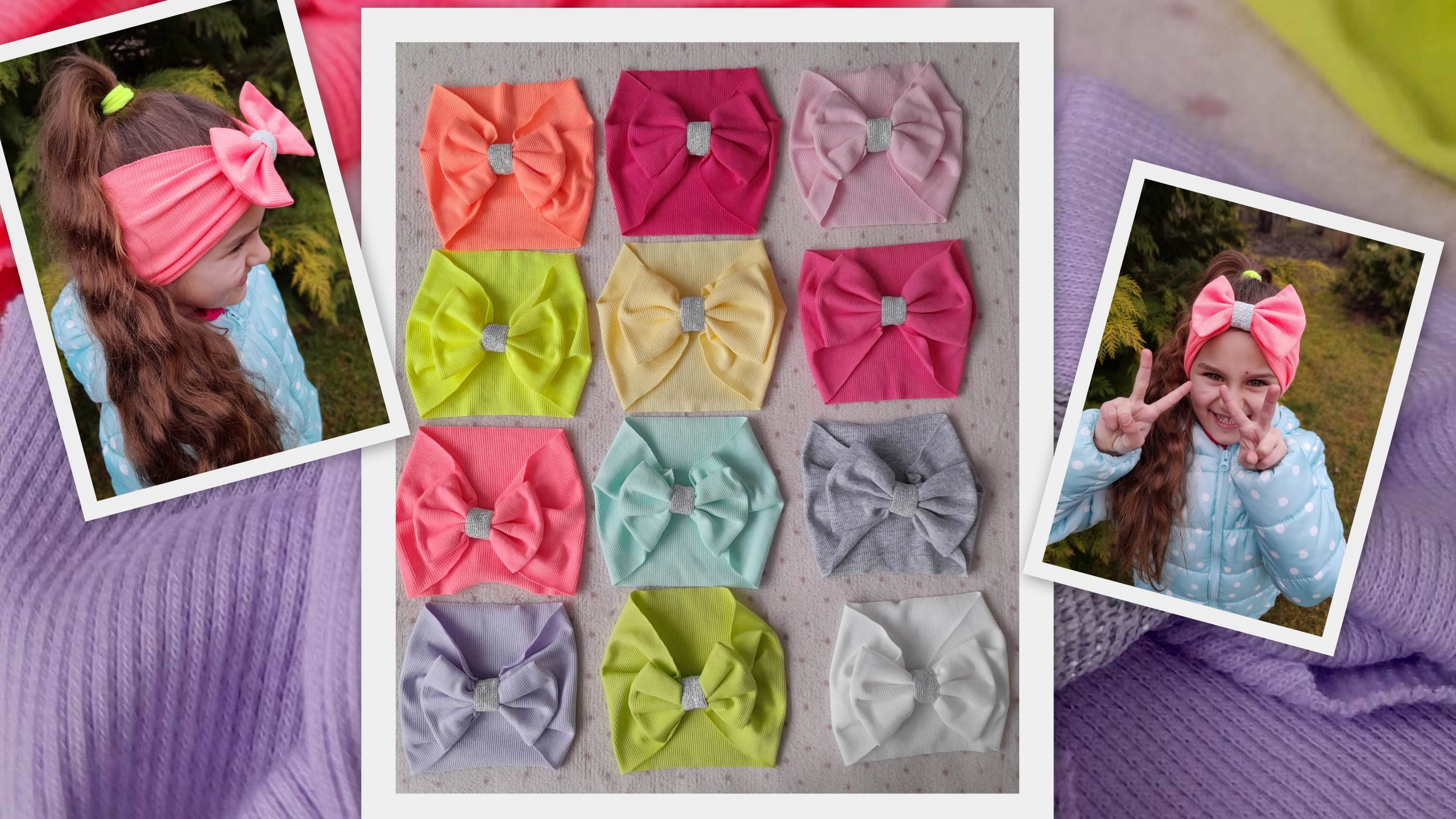 OPASKA WIOSENNA szeroka CYTRYNOWY prążek Marka bez marki