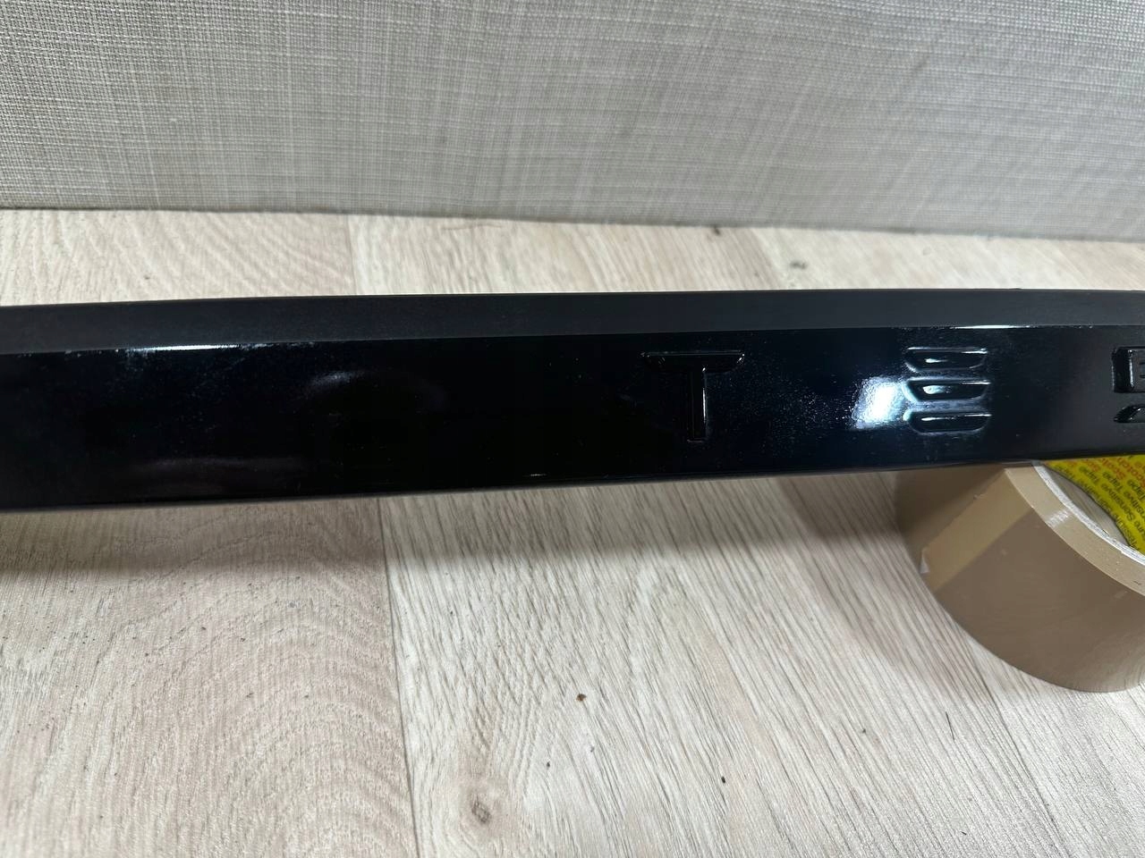 TESLA MODEL X 2015-2021 moulding cap bonnet CHROM TYL1046920-00-b