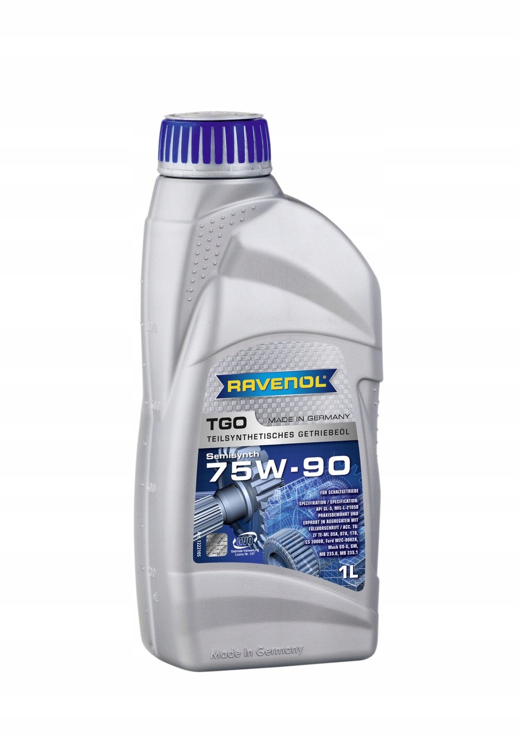 OLEJ TGO API GL-5 SAE 75W-90 1L RAVENOL 1222105-001-01-999 za 57,94 zł ...