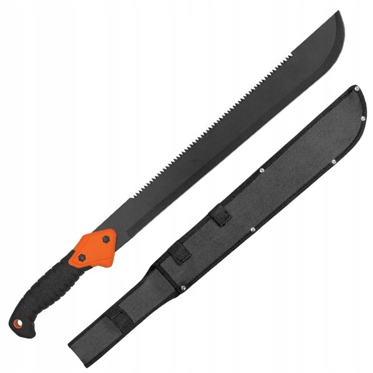 Maczeta Hecht 600636 Etui, Ostrze 44 CM Stal Nierdzewna Maczeta-piła