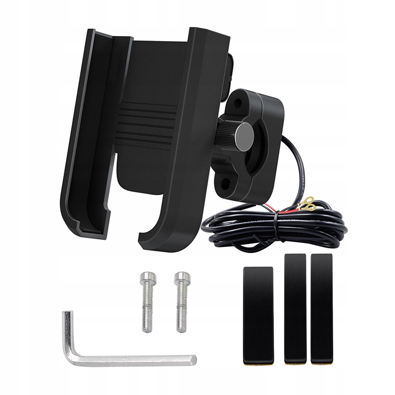 

Motocyklowy Uchwyt Z Imadłem Ładowarka Usb 2A