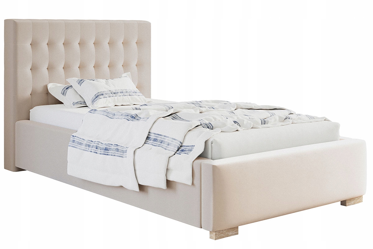 Łóżko tapicerowane LUX 2 90x200 Stelaż + pojemnik