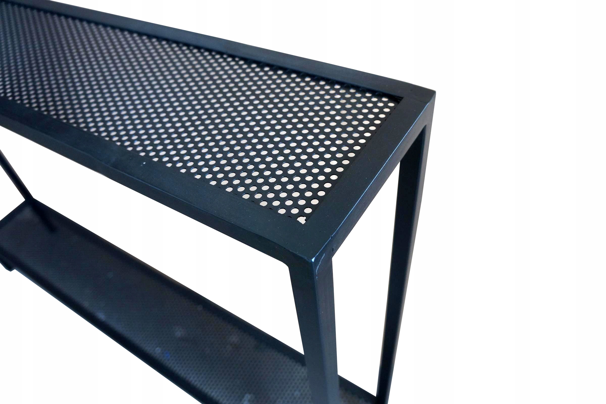 KONSOLA LOFT Z PÓŁKĄ 100 CM BLACHA IDUSTRIAL Szerokość mebla 100 cm