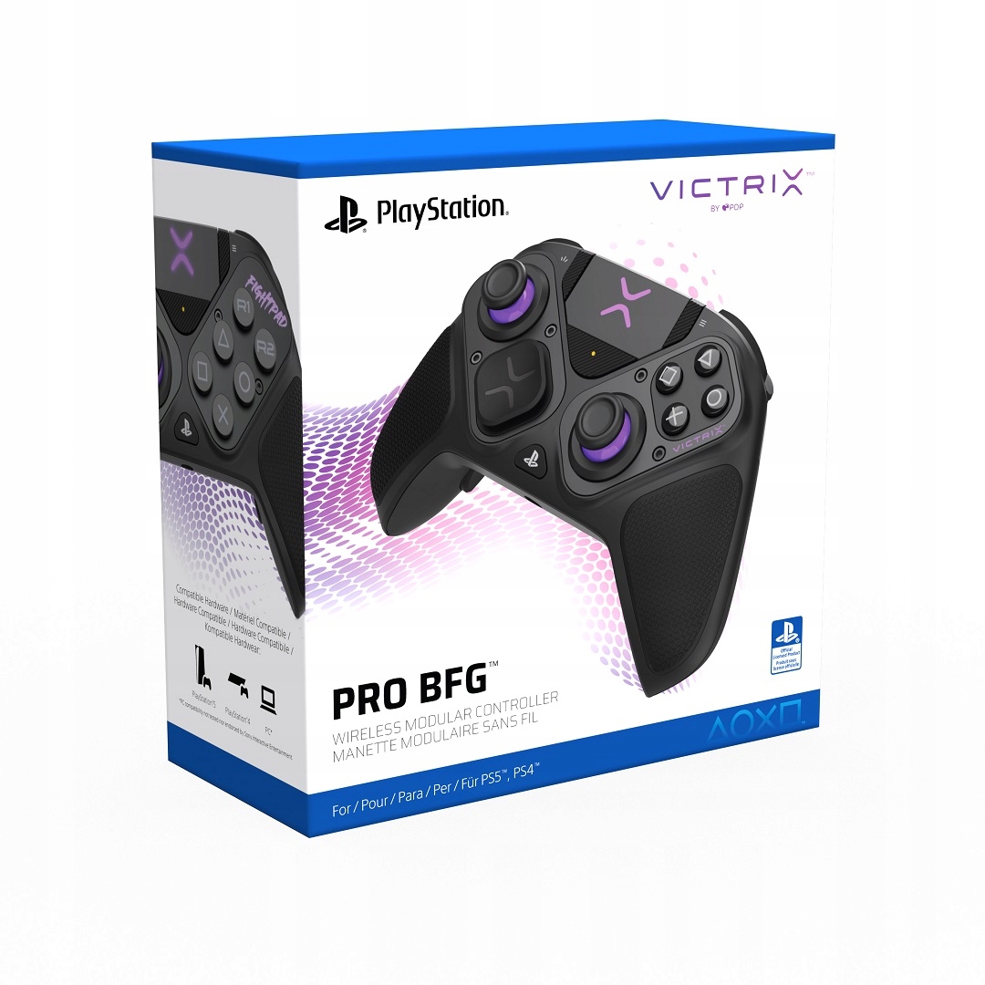 Victrix Pro Bfg PS5 Pro controller Pad do Pc, PlayStation 5, PlayStation 4