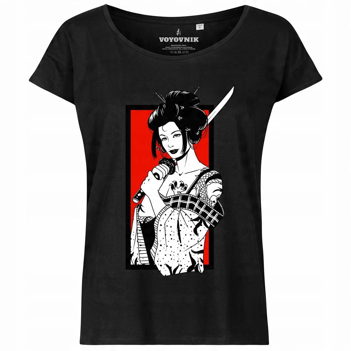 

Koszulka T-shirt Voyovnik Geisha Sword czarna M