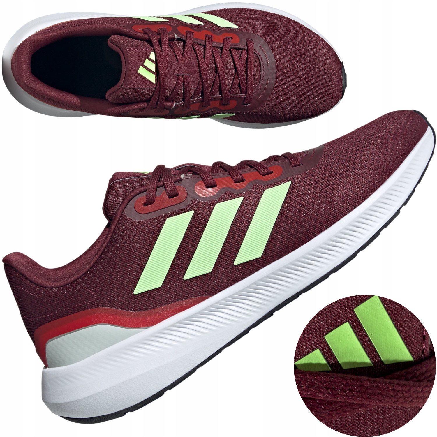 Adidas Runfalcon Pánské Sportovní Běžecké Boty Mesh Prodyšné vel.