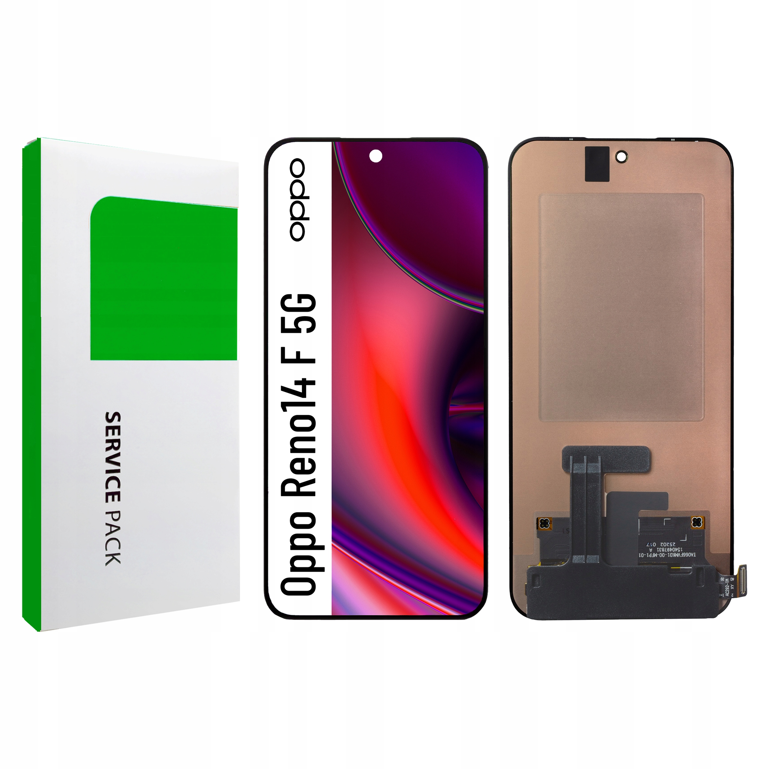 Originál Zila pre Oppo Reno 14 F Display Panel LCD CPH2743